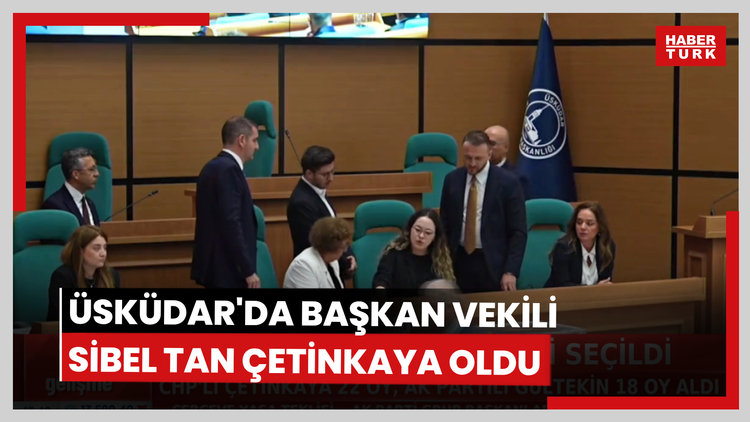 Üsküdar Belediye Başkan Vekilliğine Sibel Tan Çetinkaya seçildi