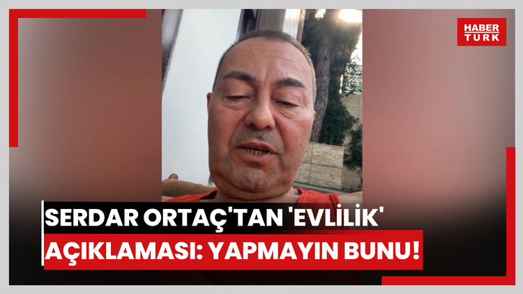 Serdar Ortaç'tan 'evlilik' açıklaması: Yapmayın bunu!