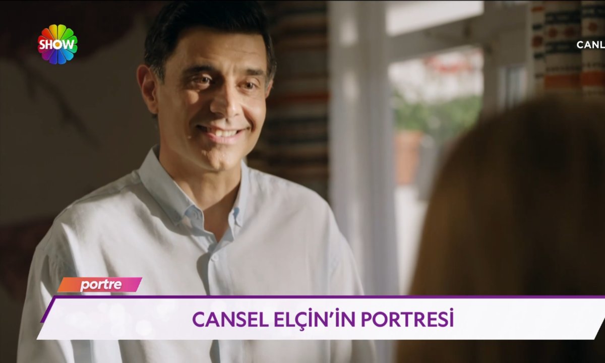Cansel Elçin'in portresi!
