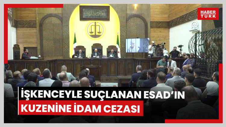 Suriye'de işkence ve katliamla suçlanan Beşar Esad'ın kuzeni Atıf Necib'e idam cezası