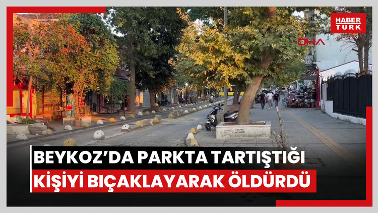 Beykoz'da parkta tartıştığı kişiyi bıçaklayarak öldürdü: Bankta bulduğum bıçağı savurdum