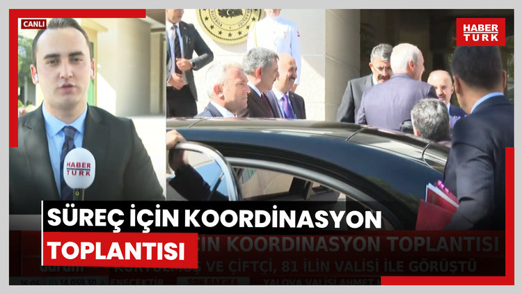 Süreç için koordinasyon toplantısı
