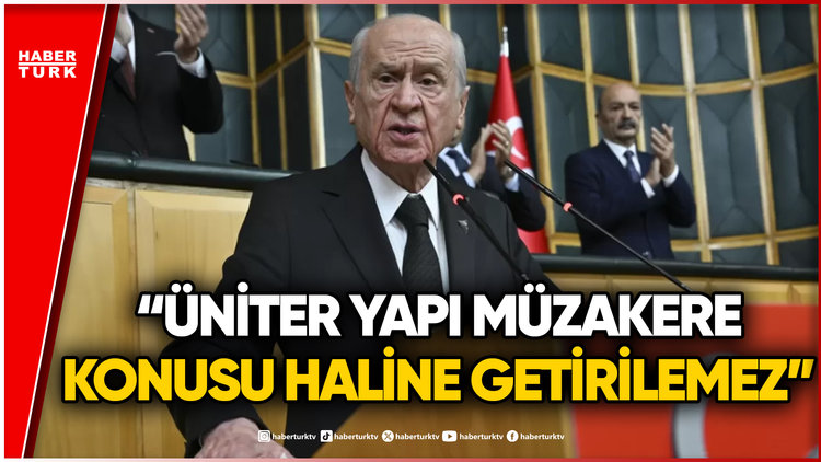 MHP Genel Başkanı Bahçeli'den Çerçeve Yasa Açıklaması