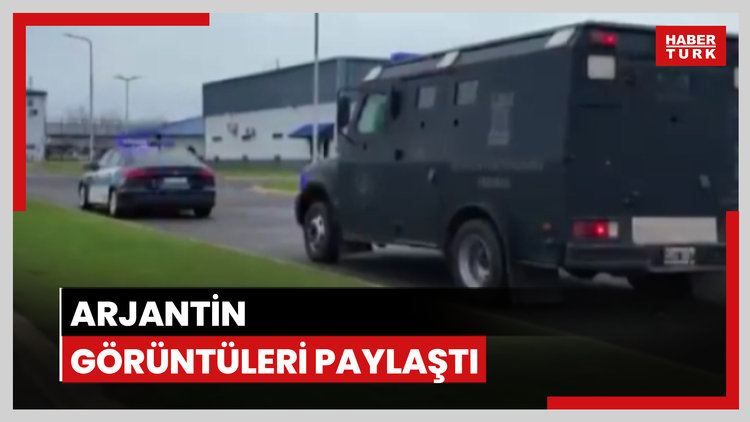 Arjantin görüntüleri paylaştı