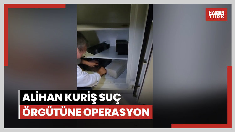 Alihan Kuriş Suç Örgütü operasyonunda 200 kilo külçe altın ele geçirildi!