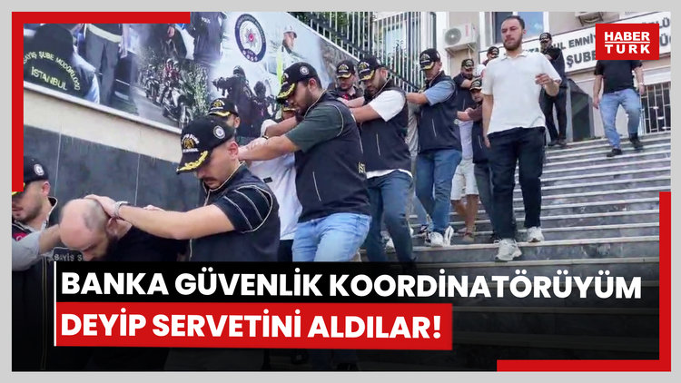 "Banka güvenlik koordinatörüyüm" deyip servetini aldılar!