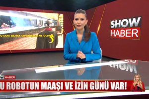Bu robotun maaşı ve izin günü var!