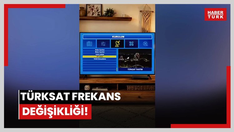 TÜRKSAT frekans değişikliği!
