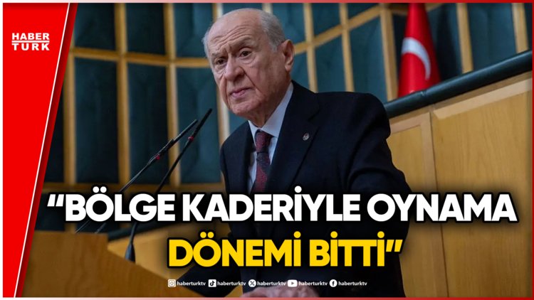 MHP Lideri Bahçeli'den Net Mesaj!