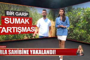 Tarla sahibine yakalandı!