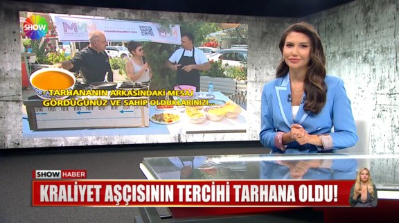 Kraliyet aşçısının tercihi tarhana oldu!