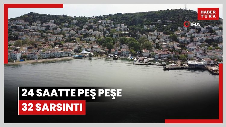 24 saatte peş peşe 32 sarsıntı