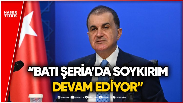 SON DAKİKA! AK Parti Sözcüsü Ömer Çelik'ten İsrail'e Sert Tepki!