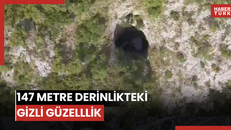 147 metre derinlikteki gizli güzelllik