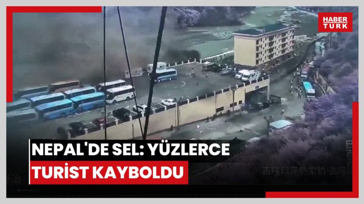 Nepal'de sel: Yüzlerce turist kayboldu