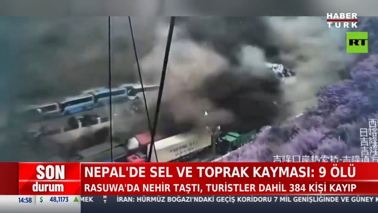 Nepal'de sel felaketi: Yüzlerce kişi kayıp