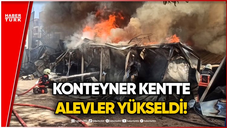 MALATYA BATTALGAZİ'DE Konteyner Kentte Yangın Faciası!
