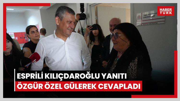 Esprili Kılıçdaroğlu yanıtı
