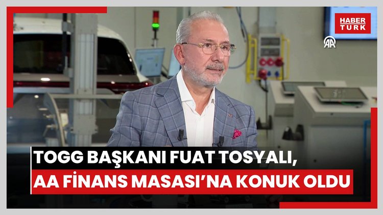 TOGG Yönetim Kurulu Başkanı Fuat Tosyalı, AA Finans Masasına konuk oldu