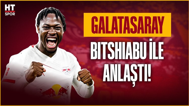 Galatasaray'dan savunmaya genç takviye! Bitshiabu geliyor