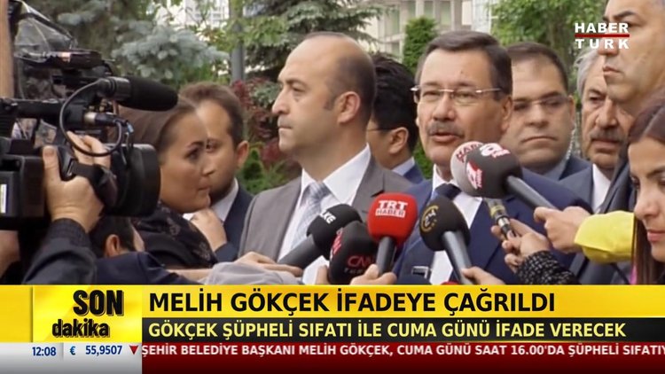 Melih Gökçek ifadeye çağrıldı