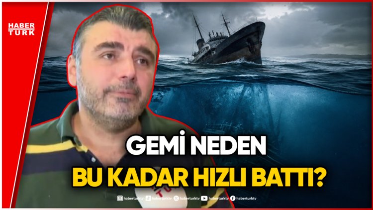 Batan Geminin Sahibi Habertürk'te Konuştu: "Çarpıp Kaçtılar, 31 Dakika Sonra Haber Verdiler"