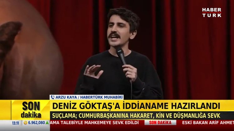 Deniz Göktaş'a iddianame hazırlandı