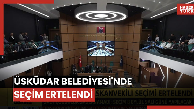 Üsküdar Belediyesi'nde seçim ertelendi