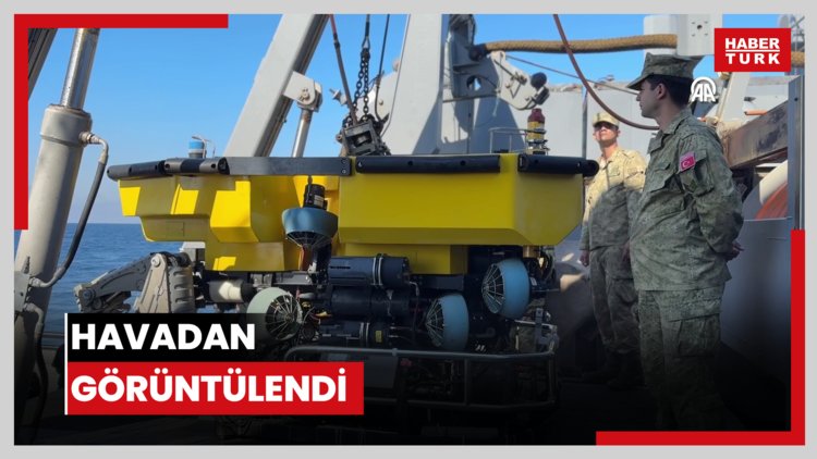Havadan böyle görüntülendi