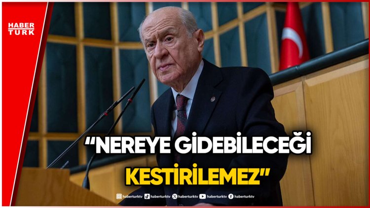 MHP Lideri Devlet Bahçeli: "Tribündeki Hareketlilik Kontrolsüz Hale Gelmemeli"