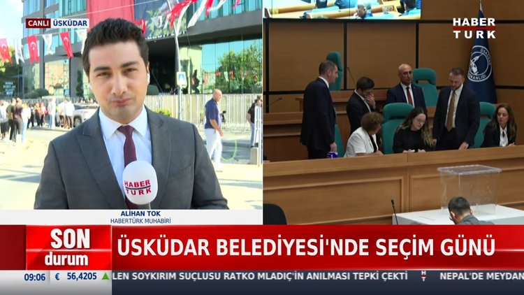 Üsküdar Belediyesi'nde seçim günü