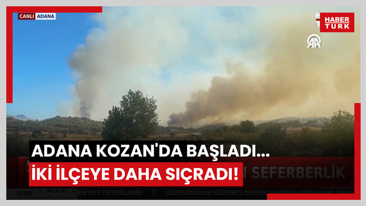 Adana Kozan'da başladı... İki ilçeye daha sıçradı!