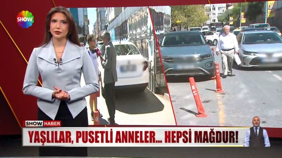 Kaldırımları bile işgal ettiler!