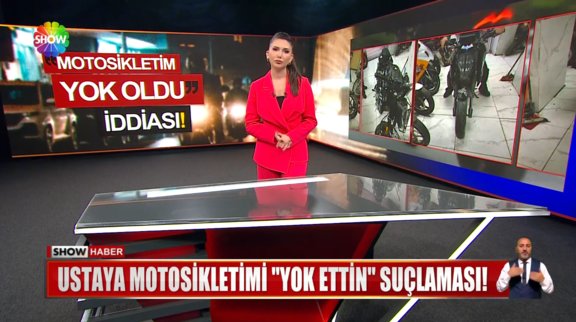 Tamire bırakılan motor yok oldu!