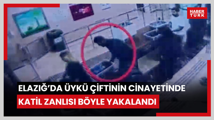 Elazığ'da Üykü çiftinin cinayetinde katil zanlısı böyle yakalandı