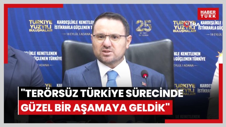 Adalet Bakanı Gürlek: "Terörsüz Türkiye sürecinde güzel bir aşamaya geldik"