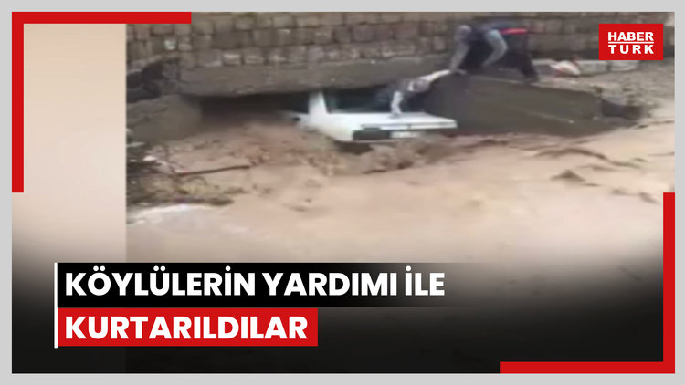 Köylülerin yardımı ile kurtarıldılar
