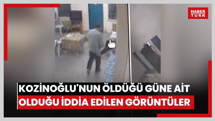 Kaşif Kozinoğlu'nun öldüğü güne ait olduğu iddia edilen görüntüler ortaya çıktı