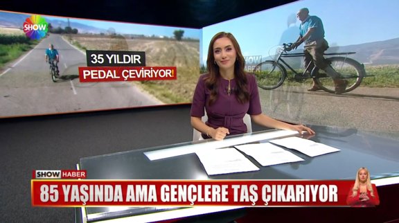 35 yıldır pedal çeviriyor!
