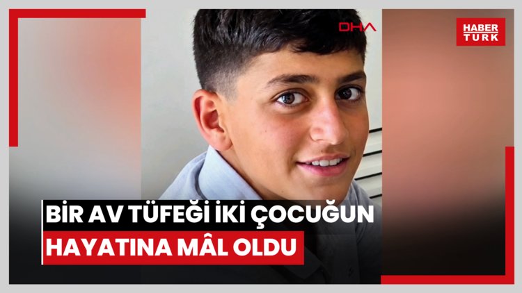 Bir av tüfeği iki çocuğun hayatına mâl oldu
