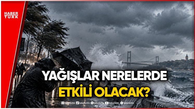 Dikkat! AKOM'dan İstanbul İçin Peş Peşe Sağanak Uyarısı!