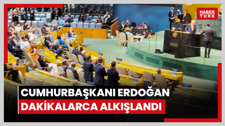 AYAKTA ALKIŞLANDI