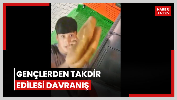 Gençlerden takdir edilesi davranış