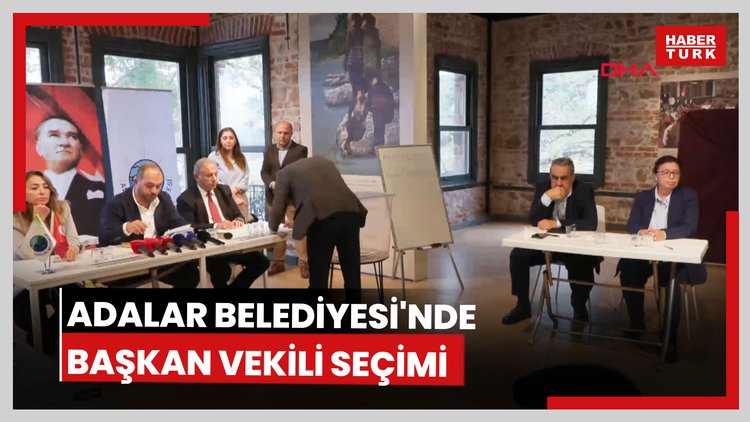 Adalar Belediyesi'nde başkan vekili seçimi