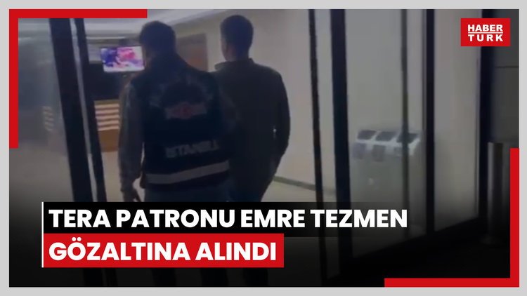 TERA PATRONU EMRE TEZMEN'İN GÖZALTI GÖRÜNTÜLERİ ORTAYA ÇIKTI