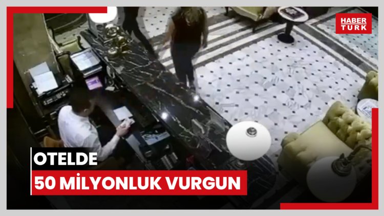Otelde 50 milyonluk vurgun