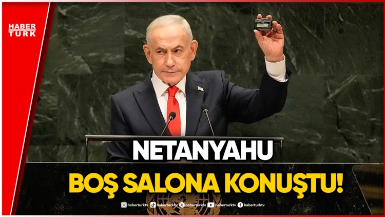 BM Genel Kurulu'nda Netanyahu'ya Protesto: Heyetler Salonu Terk Etti!