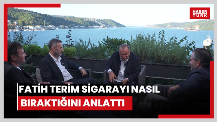 Fatih Terim sigarayı nasıl bıraktığını anlattı