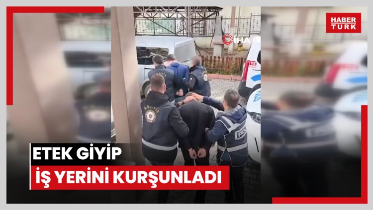 Etek giyip iş yerini kurşunladı