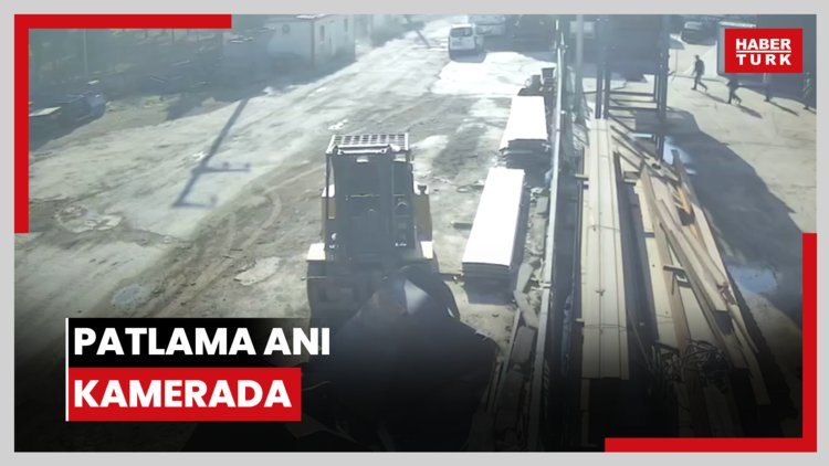 PATLAMA ANI KAMERADA